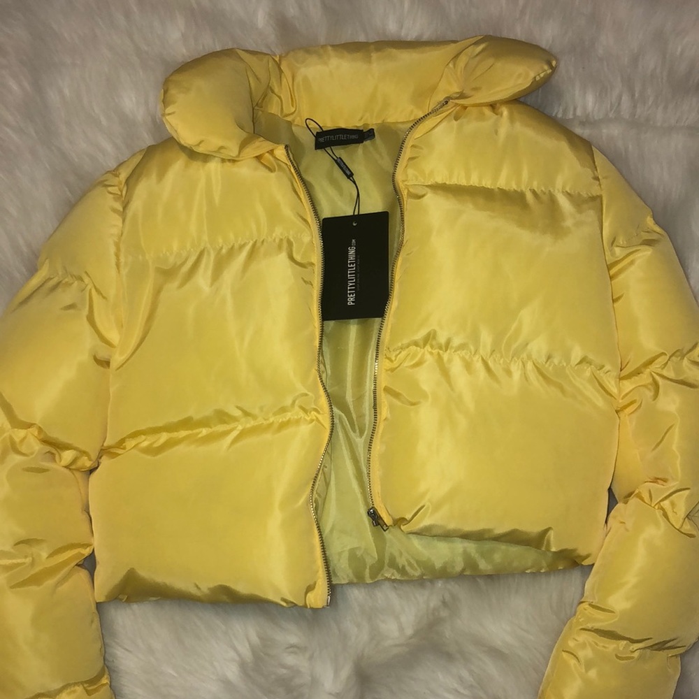 PLT Cropped puffer Jacket